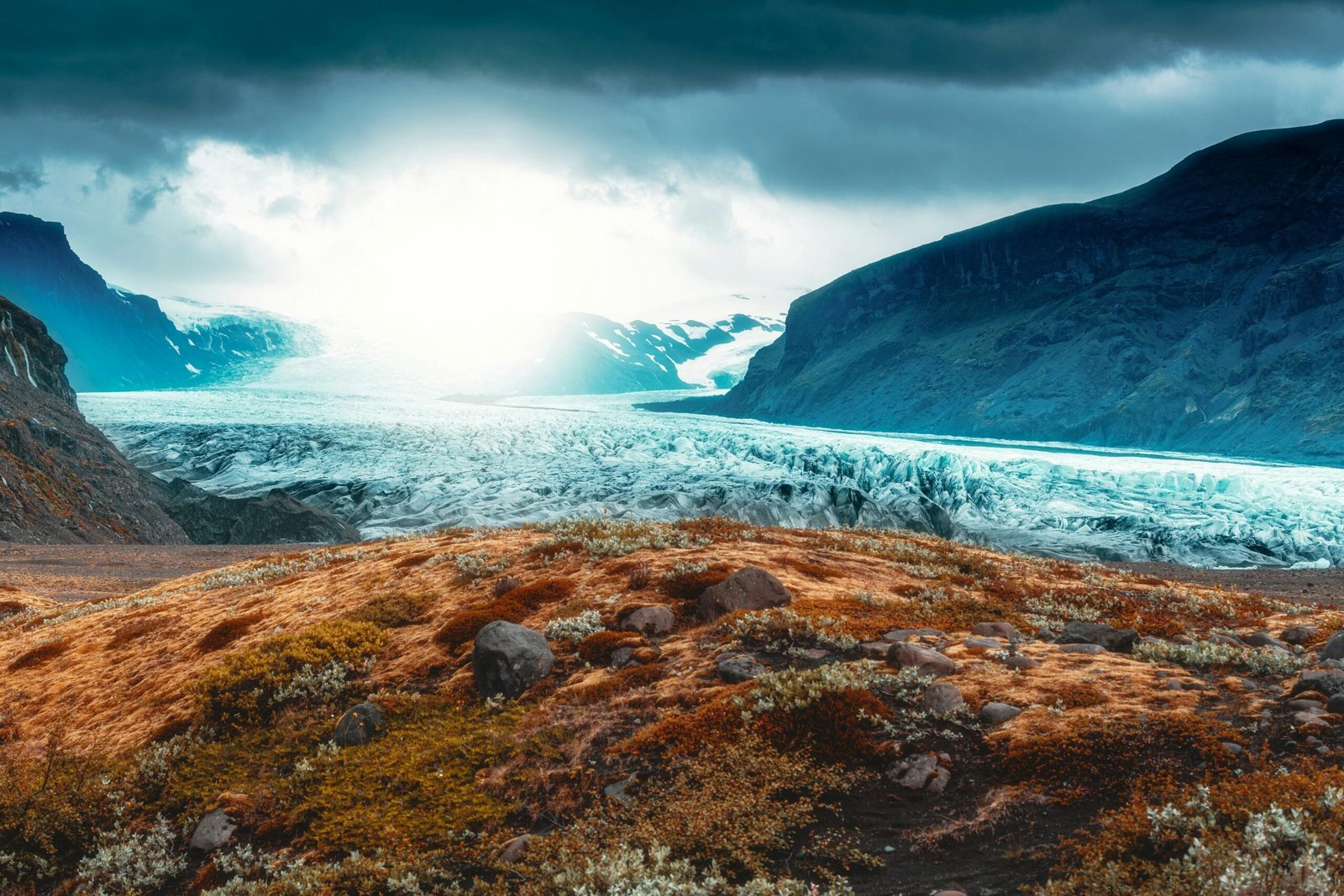 Vatnajokull, Iceland